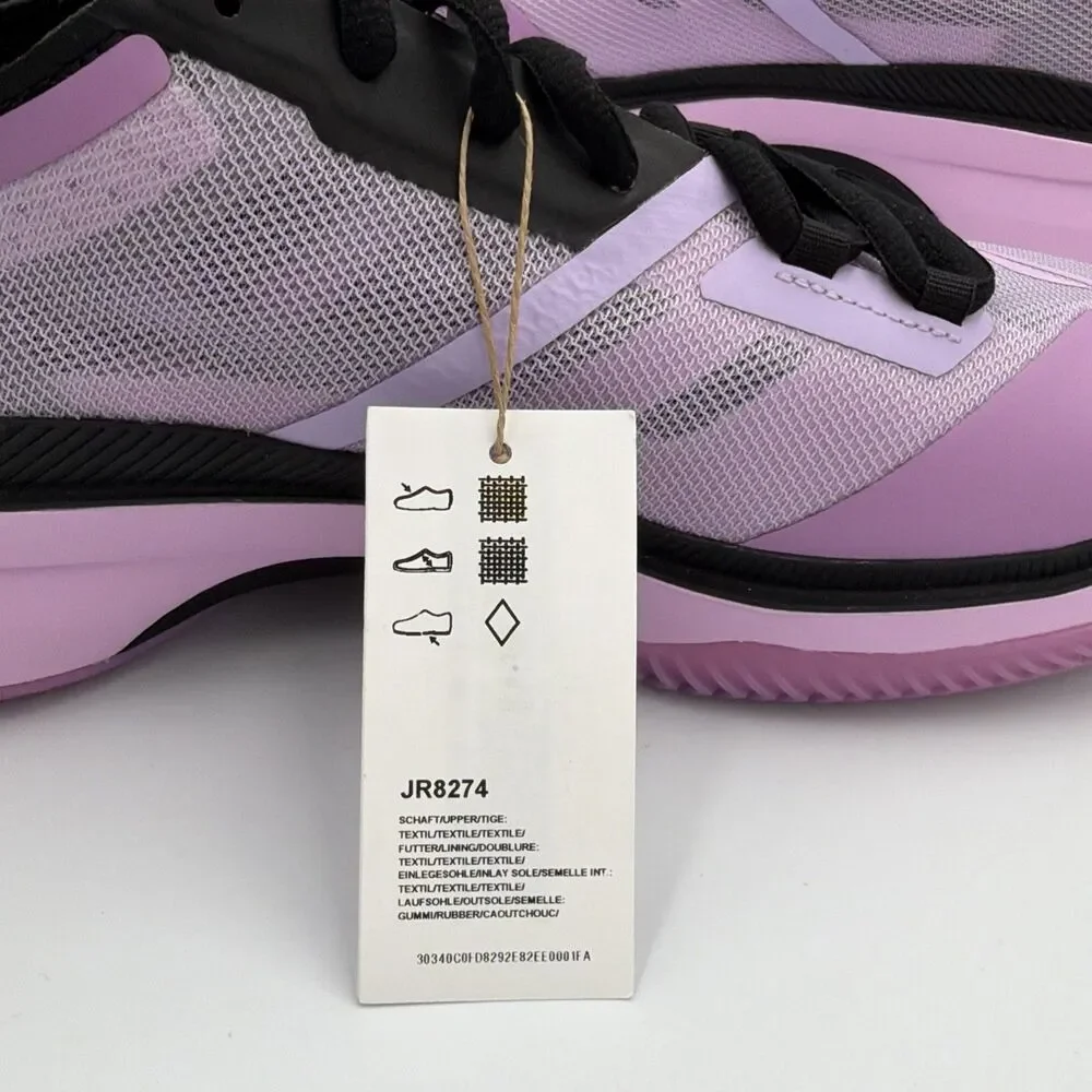 adidas Adizero Select 3.0 Basketball  Unisex Purple Sneakers Athletic Shoes JR82